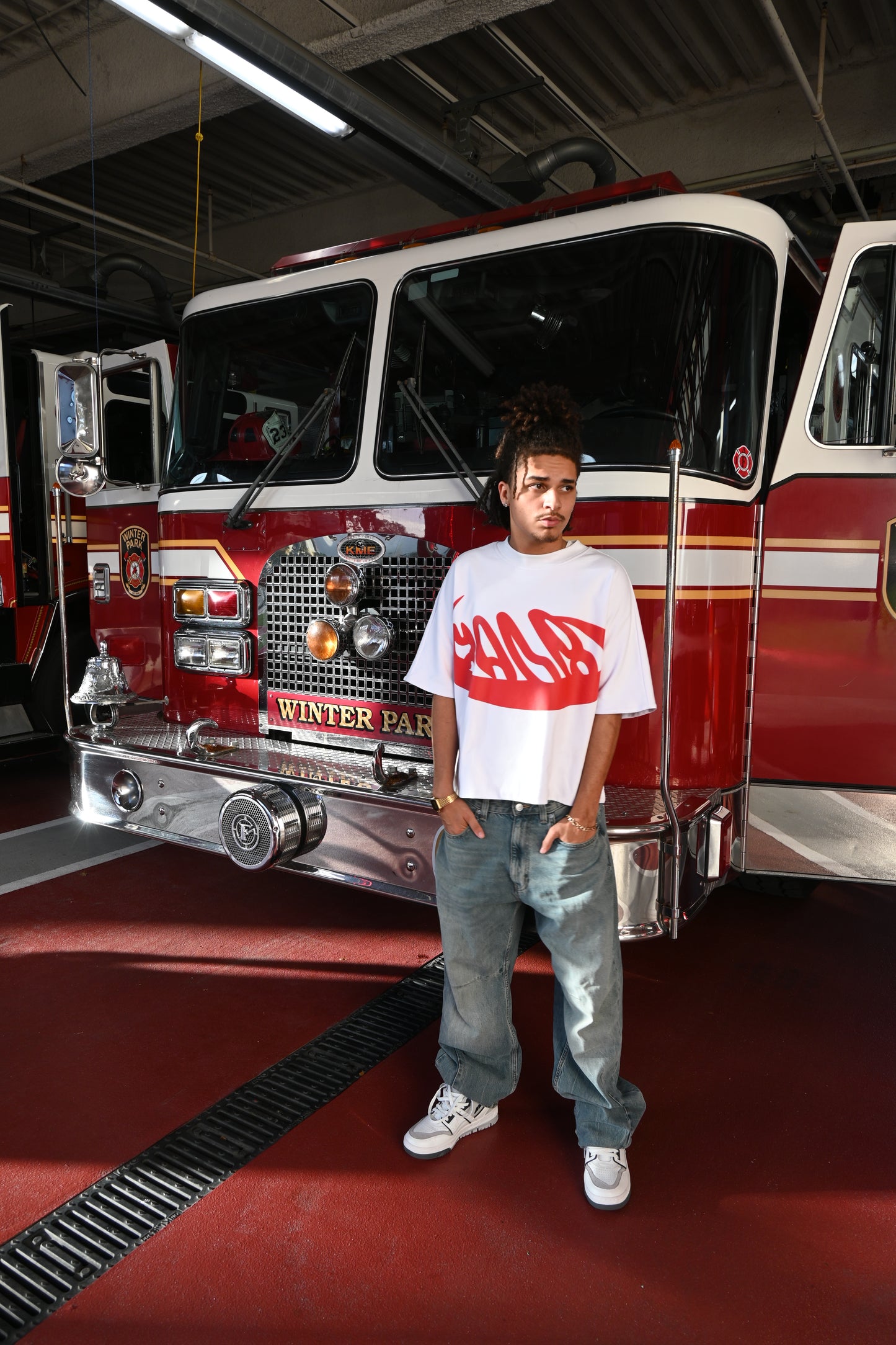 Smoke Red KALB White Garment