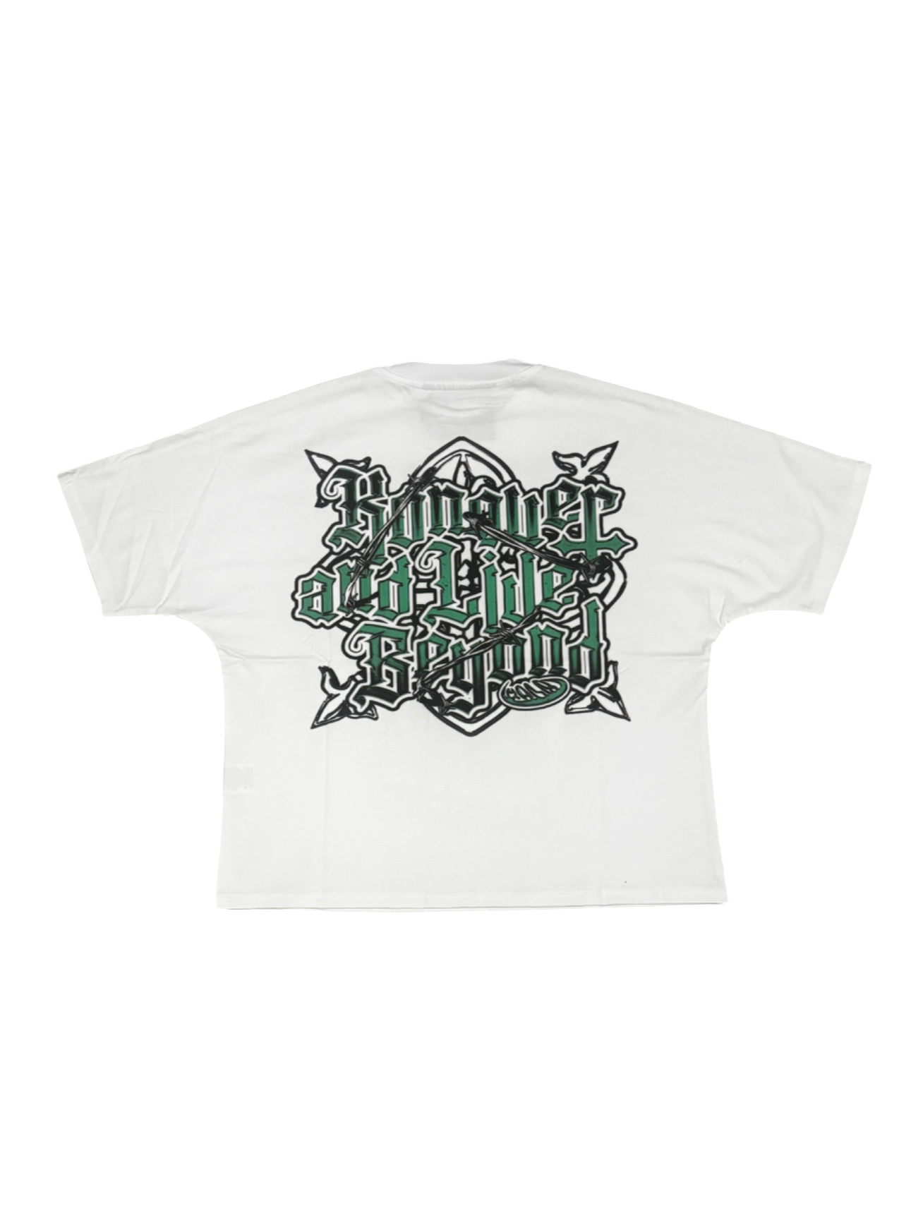 "Hello" White Konquerandlivebeyond T-shirt